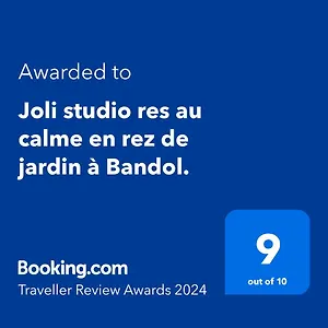 Joli Res Au Calme En Rez De Jardin à Bandol. Appartement